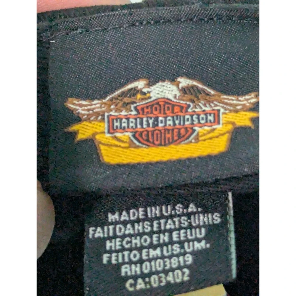 Harley-Davidson Adjustable Hat Made In USA 2003 Vintage - Picture 3 of 16
